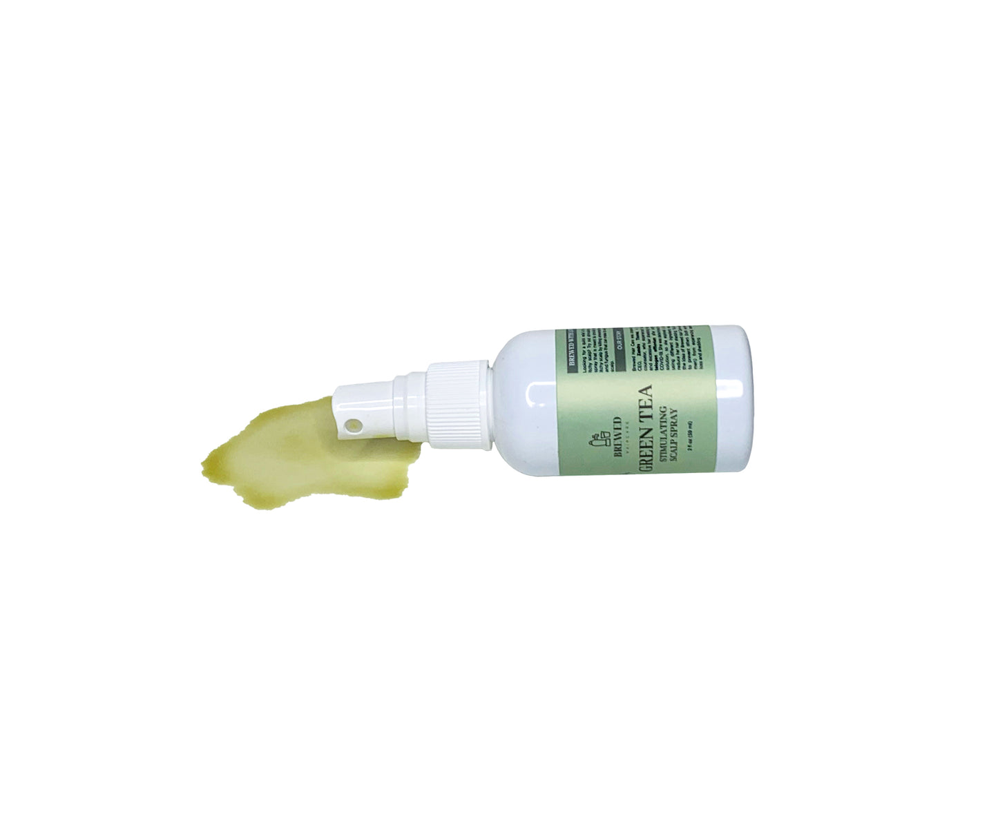 Stimulating Green Tea Scalp Spray - Brewed Hair Care