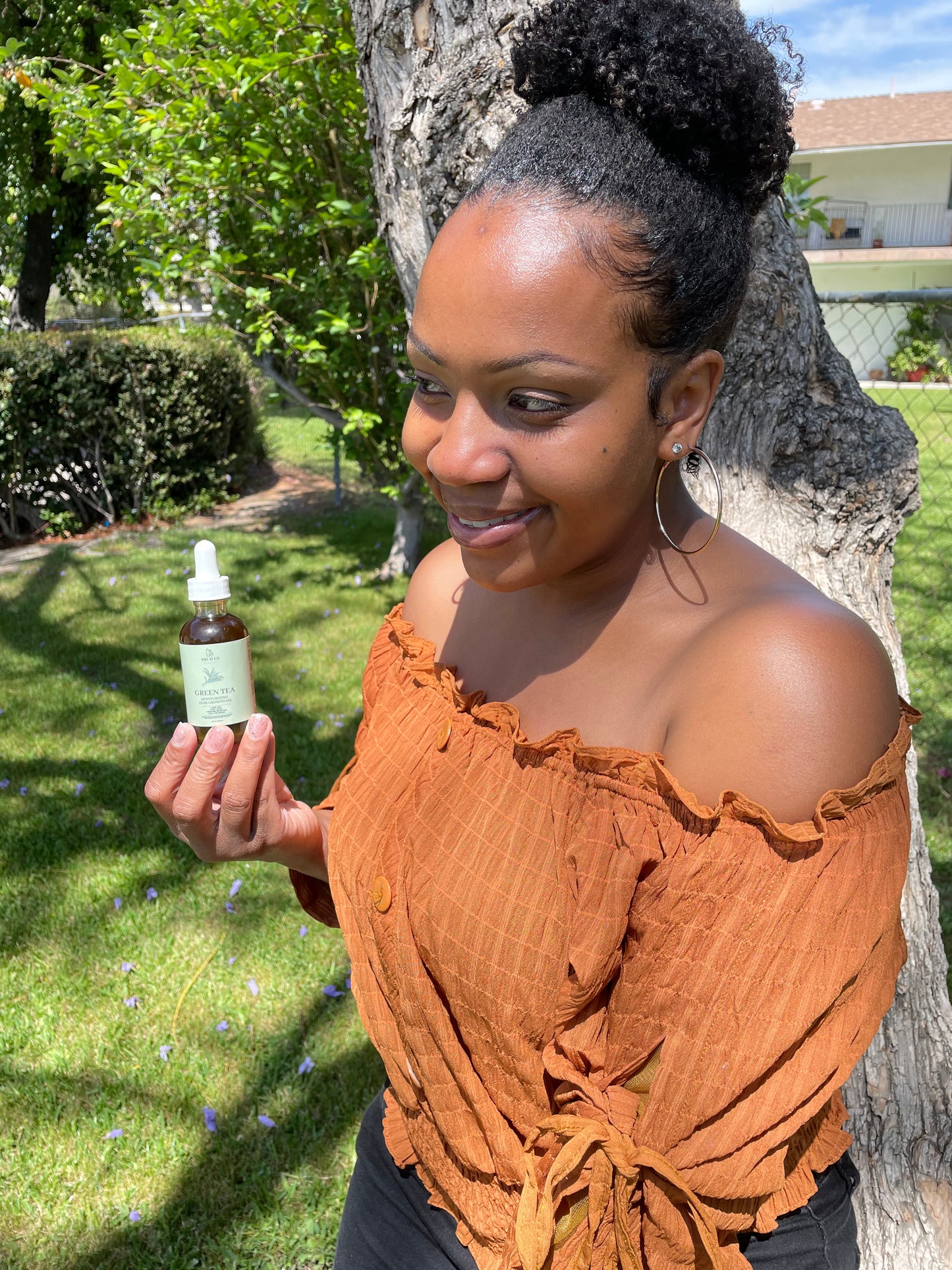Green Tea Moisturizing Hair Growth Oil