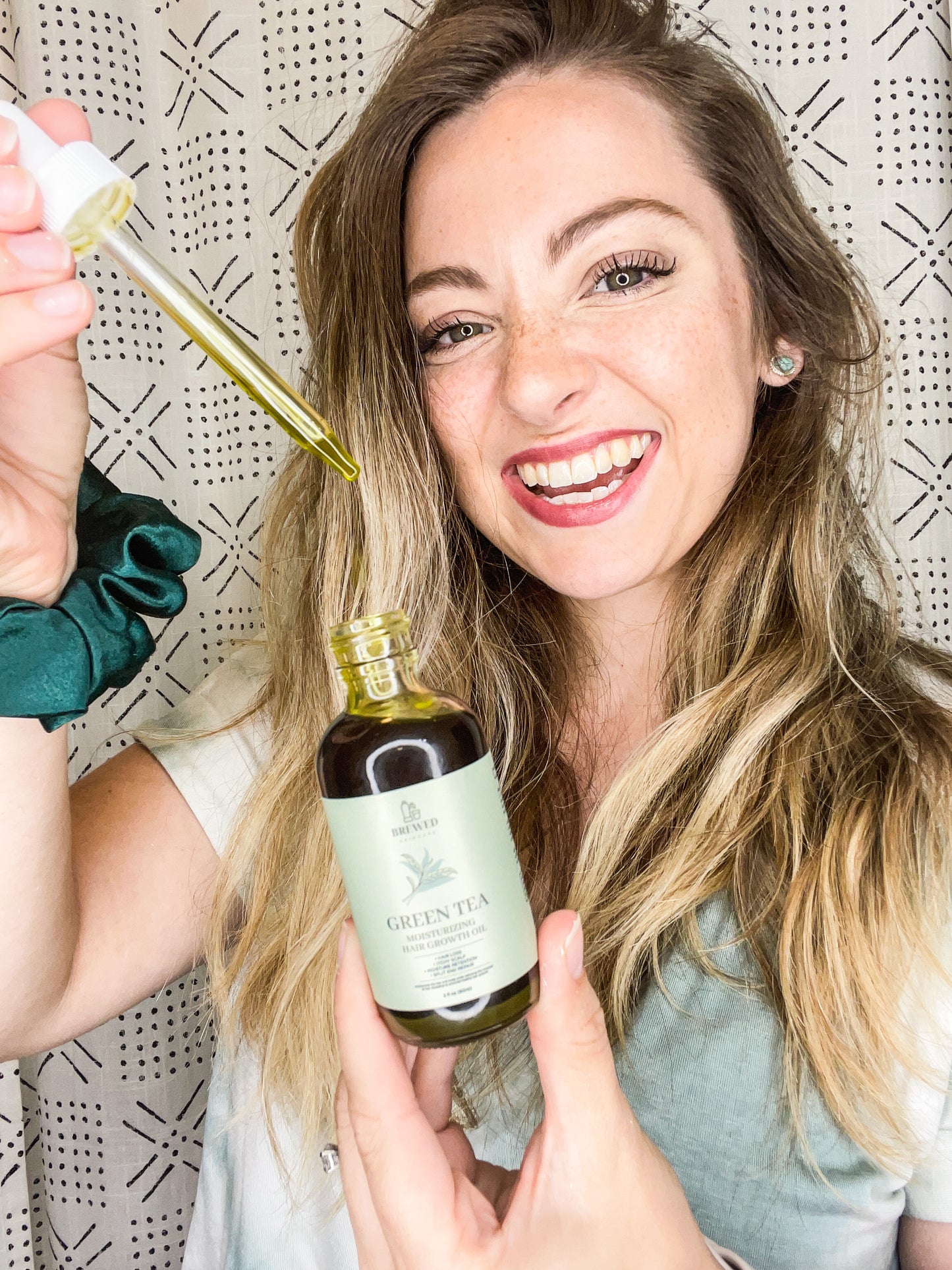 Green Tea Moisturizing Hair Growth Oil